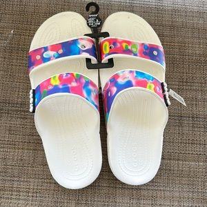 Crocs Solarized sandals women’s 10 men’s 8